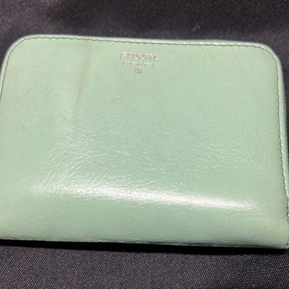 Fossil wallet minty green - Picture 2 of 9